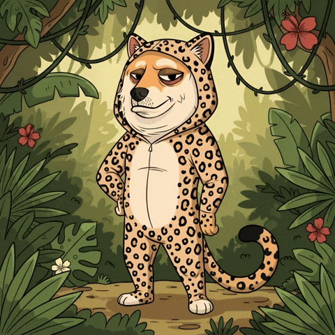Standing Shiba Inu GIF by Doge Pound