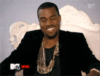 Kanye West Smile GIF