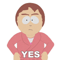Sharon Marsh Yes Sticker by South Park
