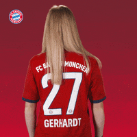 Happy Champions League GIF by FC Bayern Women