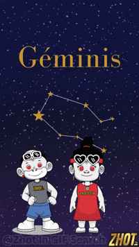 Twins Astrology GIF by Zhotcita