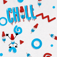 Red White And Blue Chill GIF by Bomb Pop