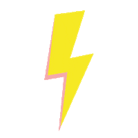 Power Lightning Sticker by Aire Objetos Decorativos