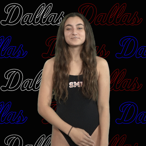 Swim Swimming GIF by SMU Mustangs