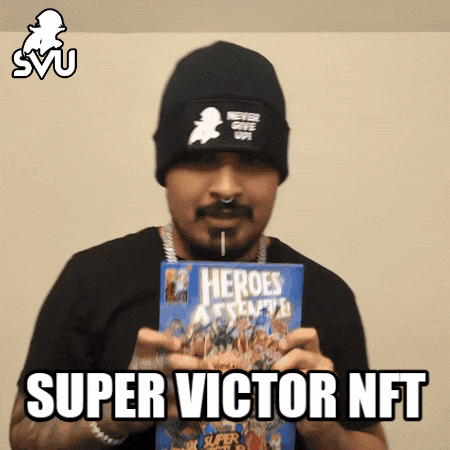 Comic Books Nft GIF by SuperVictor Universe