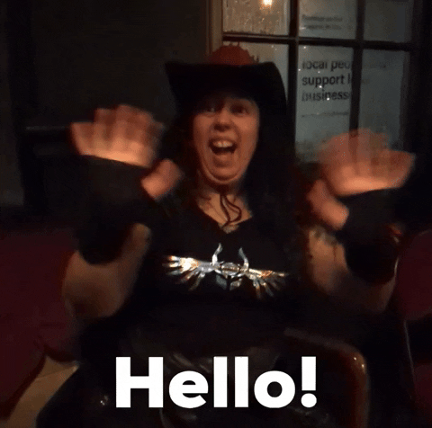 Hello GIF by Nottingham Roller Derby