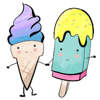 minipresents ice ice cream mini mp Sticker