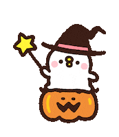 Halloween Fall Sticker by Kanahei