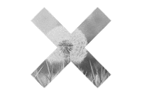 the xx flower STICKER