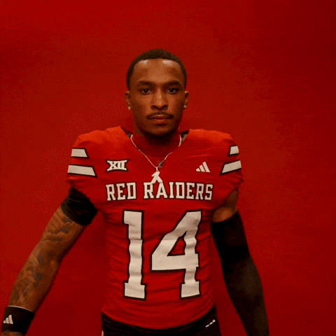 Micah Hudson GIF by Texas Tech Football