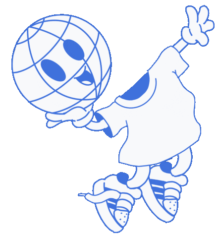 Basketball Dunk Sticker