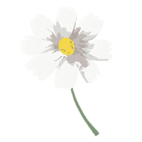 Illustration Flower Sticker by Nightingale