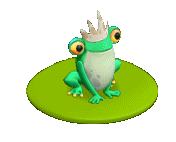 Frog Prince 3D Sticker by Melsoft