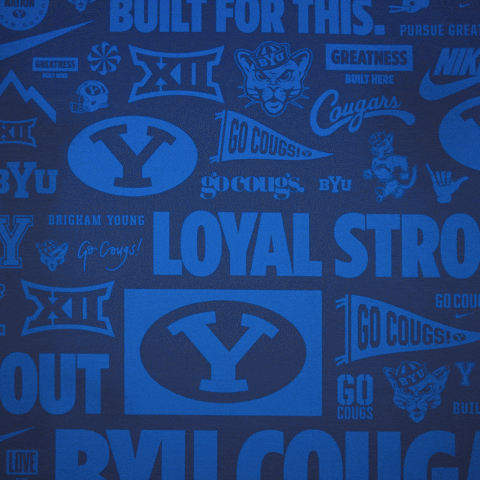 Ncaa Volleyball Go Cougs GIF by BYU Cougars