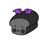 Vampire Bat Halloween Sticker by Loof and Timmy