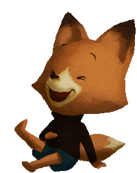 Fun Fox Sticker by Tonko House