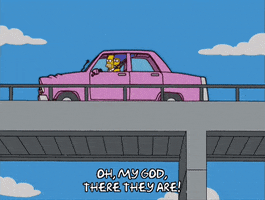 Season 16 Car GIF by The Simpsons