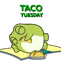 Frog Tuesday Sticker by Ordinary Frends