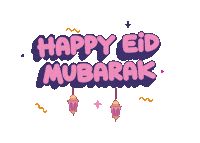 Praying Eid Al Fitr Sticker