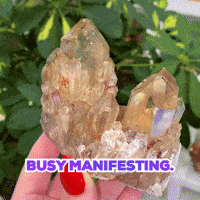 akvibes wealth crystals abundance manifesting GIF