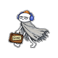 Tired On My Way Sticker