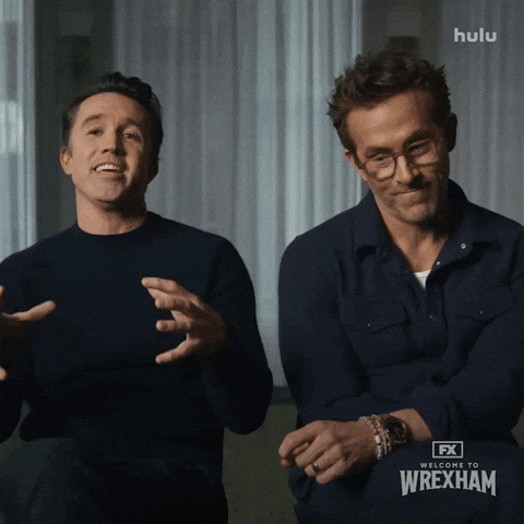 Ryan Reynolds Yes GIF by Welcome to Wrexham
