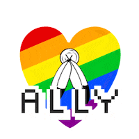 Heart Love Sticker by GayStarNews