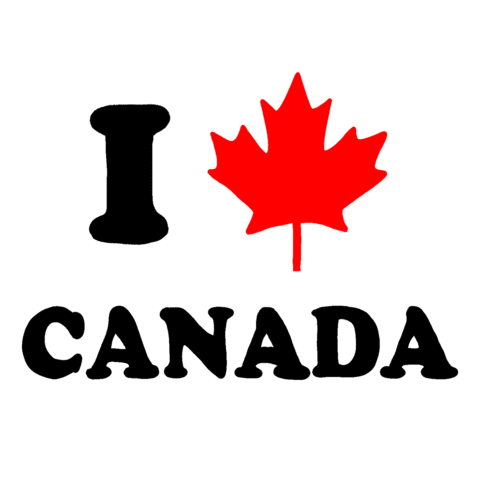 Canadian Sticker by megan lockhart