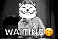 Bored Waiting GIF by ShiroNeko