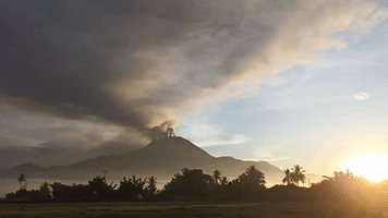 Philippines' Bulusan Volcano Spews Ash and Smoke Over Sorsogon Province