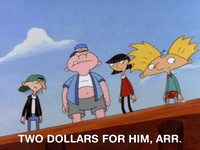 hey arnold nickelodeon GIF