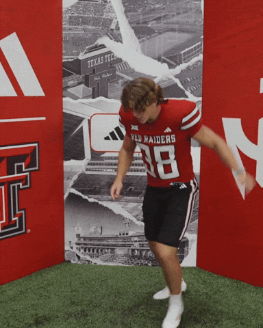 Reese Burkhardt GIF by Texas Tech Football