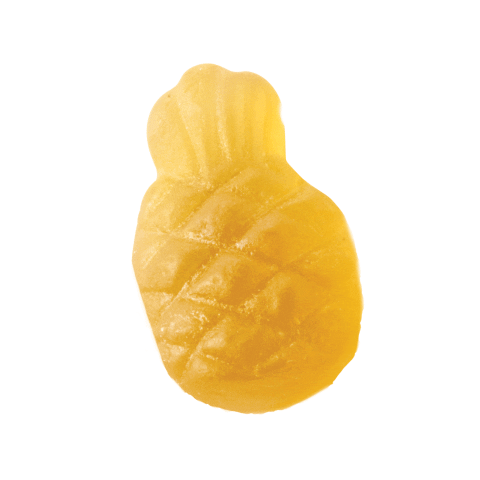 YumEarth giphyupload candy pineapple fruit snack Sticker