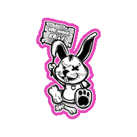 Bunny Rabbit Sticker by jão peitas