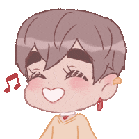 Happy Singing Sticker