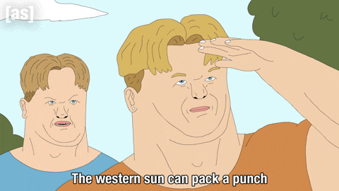 Sun Look Up GIF by Adult Swim