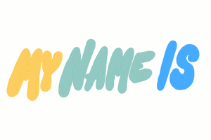 My Name Is Alphabet GIF by NdubisiOkoye