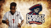 robert morris soccer GIF by Robert Morris University Athletics