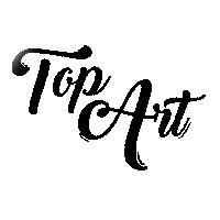 טופ ארט Sticker by Top Art