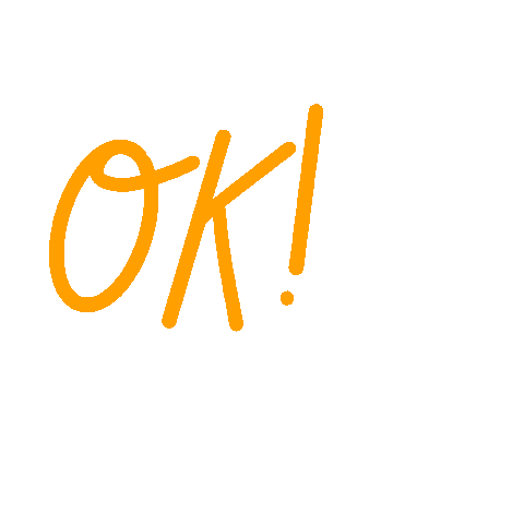 Ok Sticker by AF ILLUSTRATIONS