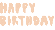 Excited Happy Birthday Sticker