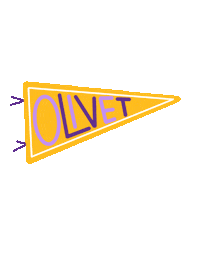 OlivetNazareneUniversity college gold purple university Sticker