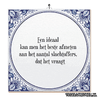 Impact Offer Sticker by Tegelspreuken.nl
