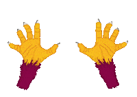 Sign Language Halloween Sticker