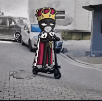 Stickman Scooter GIF