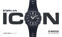 CASIOUK watch watches never give up nevergiveup Sticker