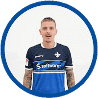Celebrating 2 Bundesliga Sticker by SV Darmstadt 1898 e.V.