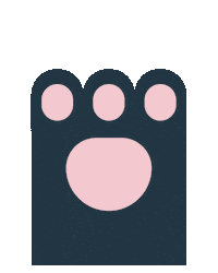 Cat Sticker by YLLW