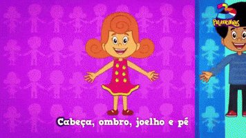 Cabeça, Ombro, Joelho e Pé - 3 Palavrinhas