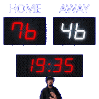 46 Away Sticker